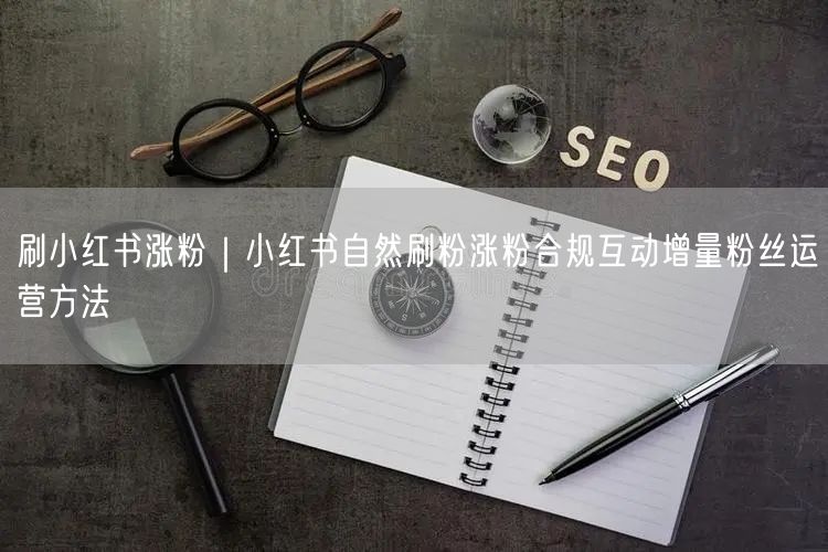 刷小红书涨粉｜小红书自然刷粉涨粉合规互动增量粉丝运营方法