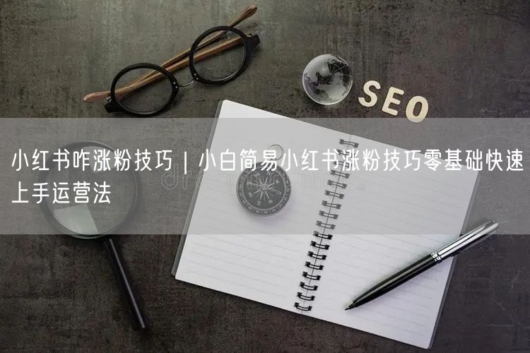 小红书咋涨粉技巧｜小白简易小红书涨粉技巧零基础快速上手运营法