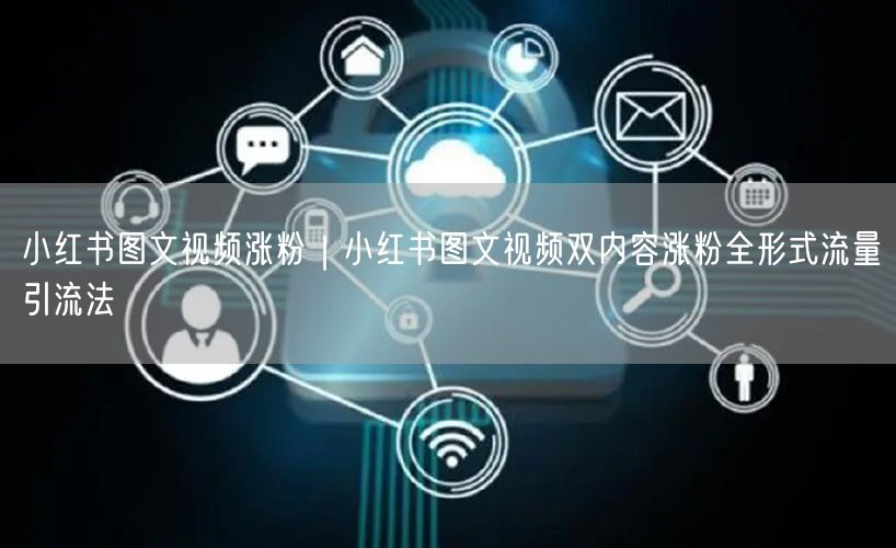 小红书图文视频涨粉｜小红书图文视频双内容涨粉全形式流量引流法