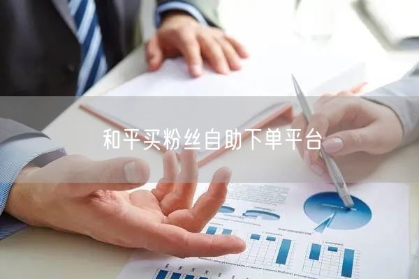 和平买粉丝自助下单平台